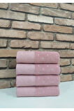 Heritage 4'lü Havlu Pembe