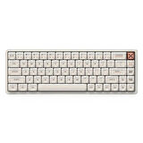 IQUNIX Magi65 Ochre White RGB Kablosuz Hotswap Mekanik Gaming Klavye