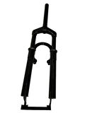 24" AMORTİSÖRLÜ MAŞA Oversize - Disk ve V. Brake Uyumlu