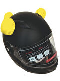 PELUŞ KASK KULAĞI (JK-P1) PANDA KULAK - SARI