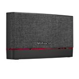 Volkano Texture Series Bluetooth Hoparlör Açık Gri Led Işıklı RGB Kablosuz VK-3450-LGR