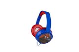 Kablolu Mikrofonlu Kulaklık Marvel Spiderman Örümcek Adam Kulaklık Lisanslı MV-6513-SP2 5 ADET STİCKER İLE BİRLİKTE
