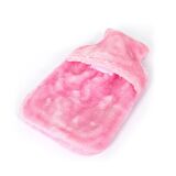 SICAK SU TORBASI PELUŞ KALPLİ PEMBE 26x17x2cm 1 Litre
