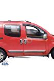 Citroen Nemo Krom Cam Çıtası 2 Parça 2008 Üzeri Paslanmaz Çelik