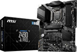 MSI Z490-A Pro Soket 1200 Ddr4 4800 (Oc) Pci-E Gen 4 ,M.2