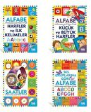 Eğlenceli Alfabe Seti (4 Kitap) / Kolektif