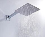 T-MAY Banyo Sart Kare Tepe Duş Seti Başlığı 30x30 Paslanmaz Metal