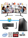 Ramtech Intel 2600 16 GB DDR3 RAM 240 GB SSD AMD Radeon R5 230 FreeDos Masaüstü Bilgisayar 