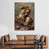 Alpleri Aşan Napolyon Duvar Tablosu-6011