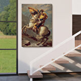 Alpleri Aşan Napolyon Duvar Tablosu-6011