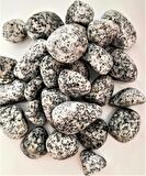 Benekli Taş 25 KG 2-4 CM Siyah Beyaz Benekli Taş Granit Dolomit Taş Dekoratif Taş Bahçe Dekor Taşı
