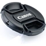 Ayex Canon Lensler Için 55MM Snap On Lens Kapağı