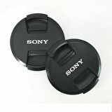 OEM, Sony Lensler İçin 72mm Snap On Lens Kapağı, Objektif Kapağı Bağcıklı