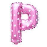 FOLYO BALON P HARF PEMBE KALPLİ 40CM