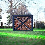 MANDU Dekoratif Ahşap Dış Mekân Odunluk