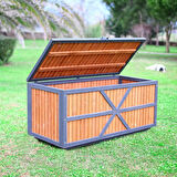 MANDU Ahşap Bahçe Sandığı SG06