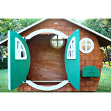 MANDU Ahşap Çocuk Oyun Evi (Playhouse) Hobbit