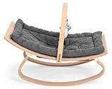 Tinycare Wooden Gri Sallanan Ana Kucağı