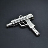 Uzi Kolye Ucu - Antik Gümüş Kaplama - Kod:232