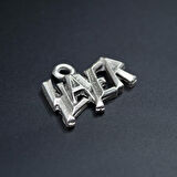 Slayer Kolye Ucu - Antik Gümüş Kaplama - Kod:291