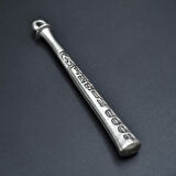 Beyzbol Sopası Kolye Ucu - Antik Gümüş Kaplama - Kod:167