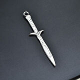 The Legend Of Zelda Kılıç Kolye Ucu - Antik Gümüş Kaplama - Kod:99