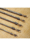 4.5mm Italyan Kancalı Kral Model 925 Ayar Gümüş Erkek Kolye Zincir 240079804