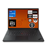 Lenovo MWS Thinkpad P1 Gen 6 i7-13800H 48GB 4TB 8GB RTX 4060 16" WQXGA Windows 11 Pro Taşınabilir İş Istasyonu 21FV000GTX 010