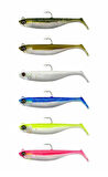 Savage Gear Savage Minnow 10 cm 20 gr 2+1 Blue Pearl Silver