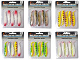 Savage gear Cannibal 8cm 5 Adet Sahte Balık Read Head