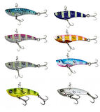 Savage gear 3D VIB Blade 3,5 cm 4gr Sahte Balık Purple Zebra Glow