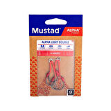 Mustad Alpha Point Alpha Light Double Asist Olta İğnesi A-ASSIST2 TITANX-NO:2 - 2Lİ