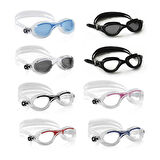 Cressi Flash Lady Deniz Gözlüğü CLEAR-CLEAR-BLACK