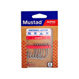 Mustad Alpha Point Dentanato Bottom 34112AP Olta İğnesi TITAN STEEL-NO:1/0 - 7Lİ
