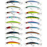 Yozuri Crystal Minnow Floating Sahte Balığı HBGS-110MM