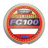 Sunline System Leader Fc100 Fluorocarbon Misina NATURAL CLEAR-0.780MM - 30MT - 29.48KG