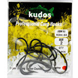 Kudos KDH-04 Sazan İğnesi (10 Adet) Standart-04