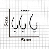 Kudos KDH-04 Sazan İğnesi (10 Adet) Standart-04
