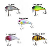Ryuji Chubby Floating 3.8cm 4.2gr Maket Yem PINK HEAD-Standart