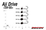 Decoy SV-55 Aji Drive Jighead 8 no 09gr