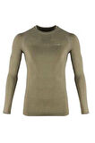 Fujin Seamless Termal İçlik Khaki Üst XLarge (XL)
