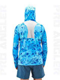Fujin Pro Angler S24 Buff&Hoodie Blue Fish XLarge (XL)