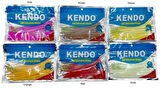 Kendo 10 cm Lrf Silicones Worm (Kokulu) 10 adet Orange