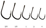Lineaeffe Carp Hook Rıng Black 1 Numara