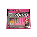RYUJI BABY CURTAIL 4.3CM, KOKULU RED GLITTER-Standart