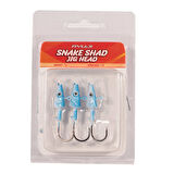 RYUJI SNAKE SHAD JIG HEAD,7GR (3 AD) BLACK GOLD-Standart