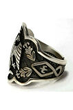 Diriliş Ertuğrul Başparmak Zihgir Okçu Gümüş Erkek Yüzüğü