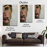 Sigara İçen Bitgin Kadın Tablosu-6019