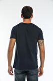 Slazenger SARGON I Erkek T-Shirt Lacivert