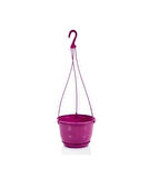 Omnipazar SO-SM01 Safir Makrome Askılı Balkon Saksı Takımı 1,7 litre No 1